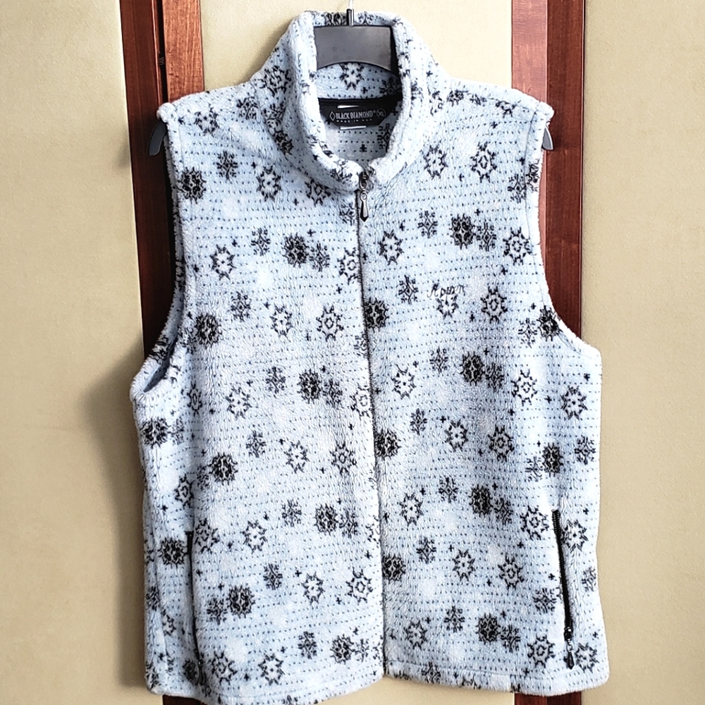 Snowflake Aspen Fleece Vest XL